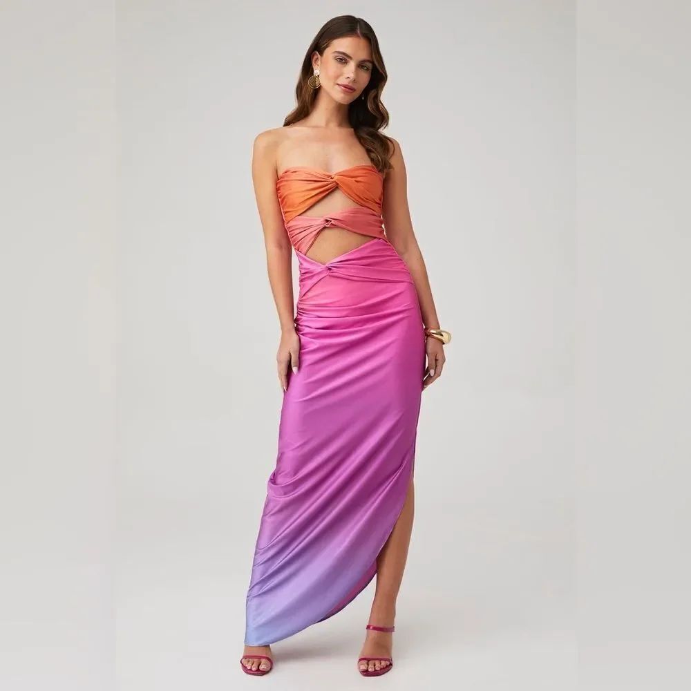 Baobab Women's Vera Cut Out Dress in Fiesta Size Medium